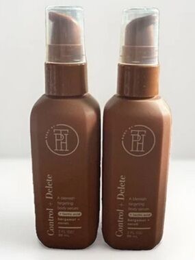 BODY TPH CONTROL DELETE Blemish Body Serum Lactic Acid Lot of 2 Taraji P. NEW Mi